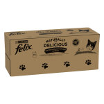80x80g m�gapack felix naturally delicious saveurs de la campagne - p�t�e pour chat