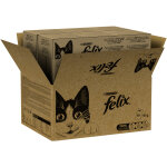 80x85g m�gapack felix classic lot mixte poisson (4 sortes) - p�t�e pour chat