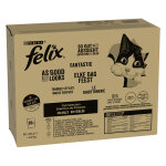 80x85g m�gapack felix tendres effil�s thon, saumon, cabillaud, carrelet