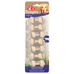 84g 8in1 delights, boeuf, os  mcher taille xs, (7 os) - friandises pour chien