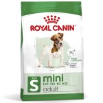 8kg mini adult size royal canin croquettes pour chien + 1kg offert !