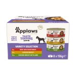 8x156g applaws taste toppers en bouillon lot mixte rago�t - p�t�e pour chien