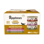 8x156g applaws taste toppers en sauce lot mixte - p�t�e pour chien
