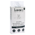 Alses de propret kooa avec du bambou pour chiot - taille l : l 60 x l 45 cm, 30 alses
