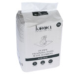 Alses de propret kooa avec du bambou pour chiot - taille xl : l 90 x l 60 cm, 30 alses