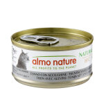 Almo nature hfc natural 6 x 70 g pour chat - thon, alevins de sardines