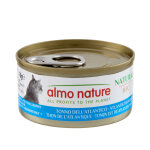 Almo nature hfc natural 6 x 70 g pour chat - thon de l'atlantique