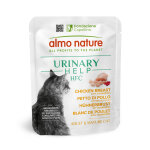 5x50g blanc de poulet, cranberries urinary help hfc almo nature pour chat + 1 sachet offert !