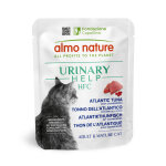 5x50g thon de l'atlantique, cranberries urinary help hfc almo nature pour chat + 1 sachet offert !