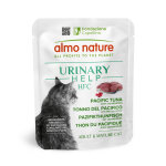 5x50g thon du pacifique, cranberries urinary help hfc almo nature pour chat + 1 sachet offert !