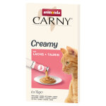Animonda carny adult creamy pour chat - 6 x 15 g saumon + taurine