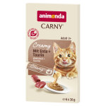 Animonda carny adulte cr�meux - 6 x 16 g canard & taurine