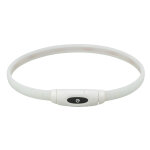 Anneau lumineux trixie flash usb silicone xs � xl :65 cm / 16 mm, multicolore chien