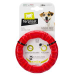 Anneau � m�cher ferplast smile, rouge pour chien - taille s : 12 cm de diam�tre x h 2, 4 cm