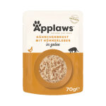Applaws pouch en gel�e 16 x 70 g - poulet, foie