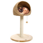 Arbre à chat karlie banana leaf little hole beige Arbre à chat karlie banana leaf little hole beige
