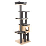 Arbre � chat modern living chelsea gris fonc�