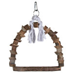 Balançoire nature pour oiseaux l20 l15cm - balançoire pour oiseau Balançoire nature pour oiseaux l20 l15cm - balançoire pour oiseau