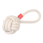 Balle en corde avec poigne tiaki pour chien - l 23 x 8, 3 cm de diamtre