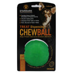 Balle à friandises starmark chew ball pour chien - taille m : environ 7 cm de diamètre Balle à friandises starmark chew ball pour chien - taille m : environ 7 cm de diamètre