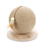 Balle � gratter en bois balty m designed by lotte Ø30x27 cm, chat