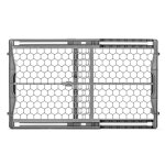Barrire de scurit extensible en plastique carlson - hauteur : 59 cm, largeur : de 71  107 cm