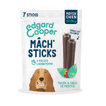 B�tonnets edgard & cooper m�ch' sticks menthe, fraise pour chien - pour les chiens de taille moyenne ...