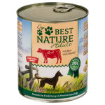 Best nature adult 6 x 800 g pour chien - boeuf, riz, huile de carthame