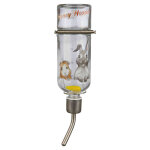 Biberon en verre honey & hopper de trixie – 250 ml accessoires pour cages Biberon en verre honey & hopper de trixie – 250 ml accessoires pour cages