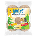 Boules de graisse avec insectes lillebro pour oiseaux sauvages - 340 g
