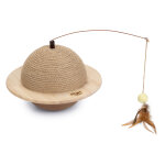 Boule � griffer designed by lotte wiggly pour chat - 29, 5 cm de diam�tre