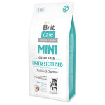 Brit care mini sans grains l�ger & st�rilis� - 7 kg