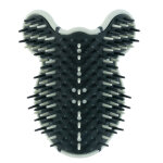 Brosse d'angle kooa pour chats l 14, 6 x l 12 xh 4, 7cm, chat