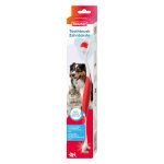 Brosse � dents beaphar pour chien et chat - 1 brosse � dents