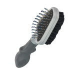 Brosse double furminator l 21 x l 6, 5 x h 4 cm - pour chien Brosse double furminator l 21 x l 6, 5 x h 4 cm - pour chien