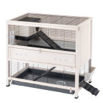 Cage en bois ferplast cottage indoor home pour lapin et cochon d'inde - blanc : l 107, 5 x l 67, 5 x ... Cage en bois ferplast cottage indoor home pour lapin et cochon d'inde - blanc : l 107, 5 x l 67, 5 x ...