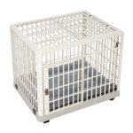 Cage d'intrieur tiaki avec coussin pour chien - l 64, 5 x l 50 x h 56 cm