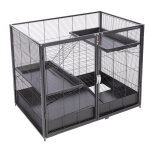 Cage pour petits animaux etagre de tiaki, unit complmentaire 93, 5 x 63 x 73, 8 cm, petits animaux ...