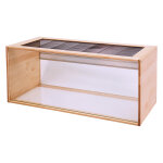 Cage skyline nagarium marrakech pour rongeur ou reptile - naturel : l 115 x l 50 x h 50 cm