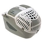 Cage de transport avior pour chat et petit chien l 39, 5 x p 57, 5 x h 40, 5 cm