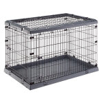Cage de transport ferplast superior l 118 x p 77 x h 82, 5 cm - pour chien