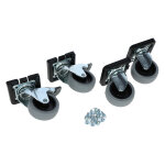 Cage de transport iata kerbl taille lot de roulettes pour iata (taille 4 - 6), pour chien