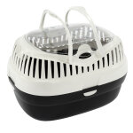Cage de transport tiaki cutsie pour rongeur et lapin nain - l 36 x l 26 x h 23 cm