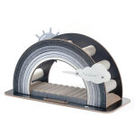 Canadian cat company meuble � griffer design rainbow gris pour chats