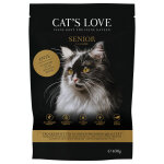 Cat's love senior canard pour chat - 400 g