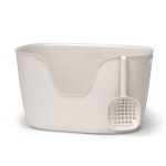 Catit loo toilette pour chat avec pelle � liti�re, blanc 36, 5x58, 5x33, 5cm