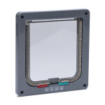 Chati�re karlie avec 4 modes de verrouillage - gris : l 19, 2 x l 20 cm