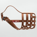 Colori� museli�re chien berger m, marron clair taille 7 chien