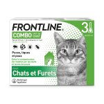 9 x combo frontline� spot - on chat - 9 pipettes frontline� contre puces, tiques et poux