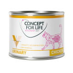 Concept for life veterinary diet urinary poulet pour chat - 6 x 200 g
